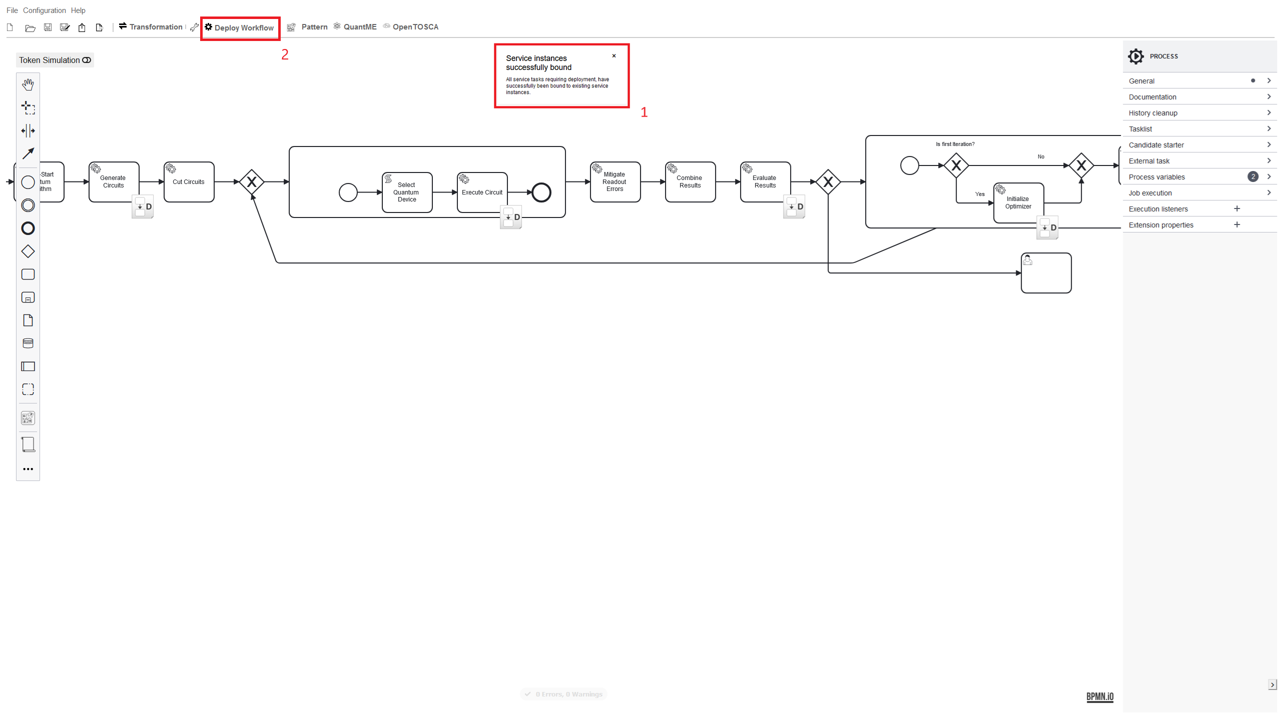 Modeler Workflow Deployment