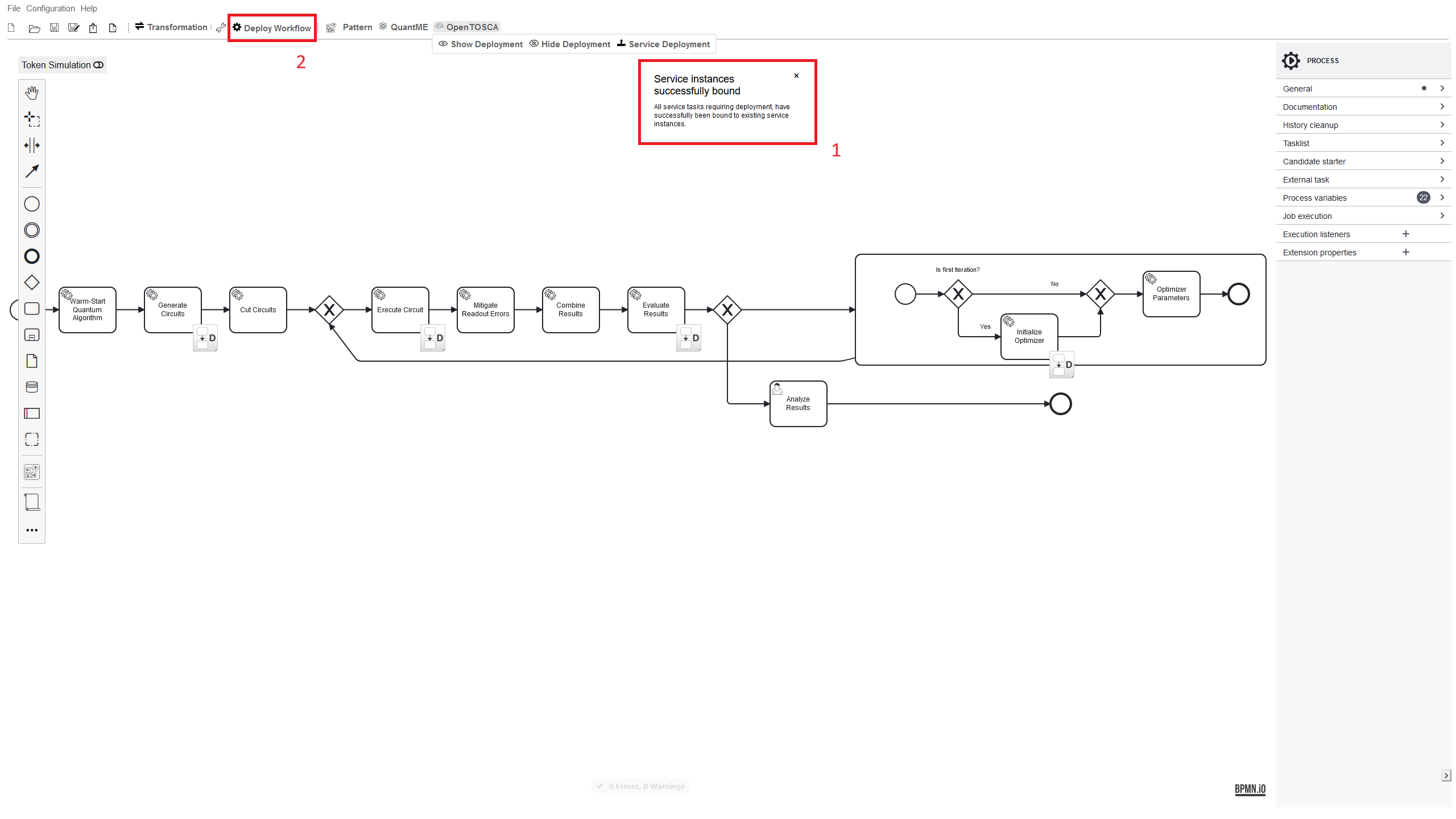 Modeler Workflow Deployment