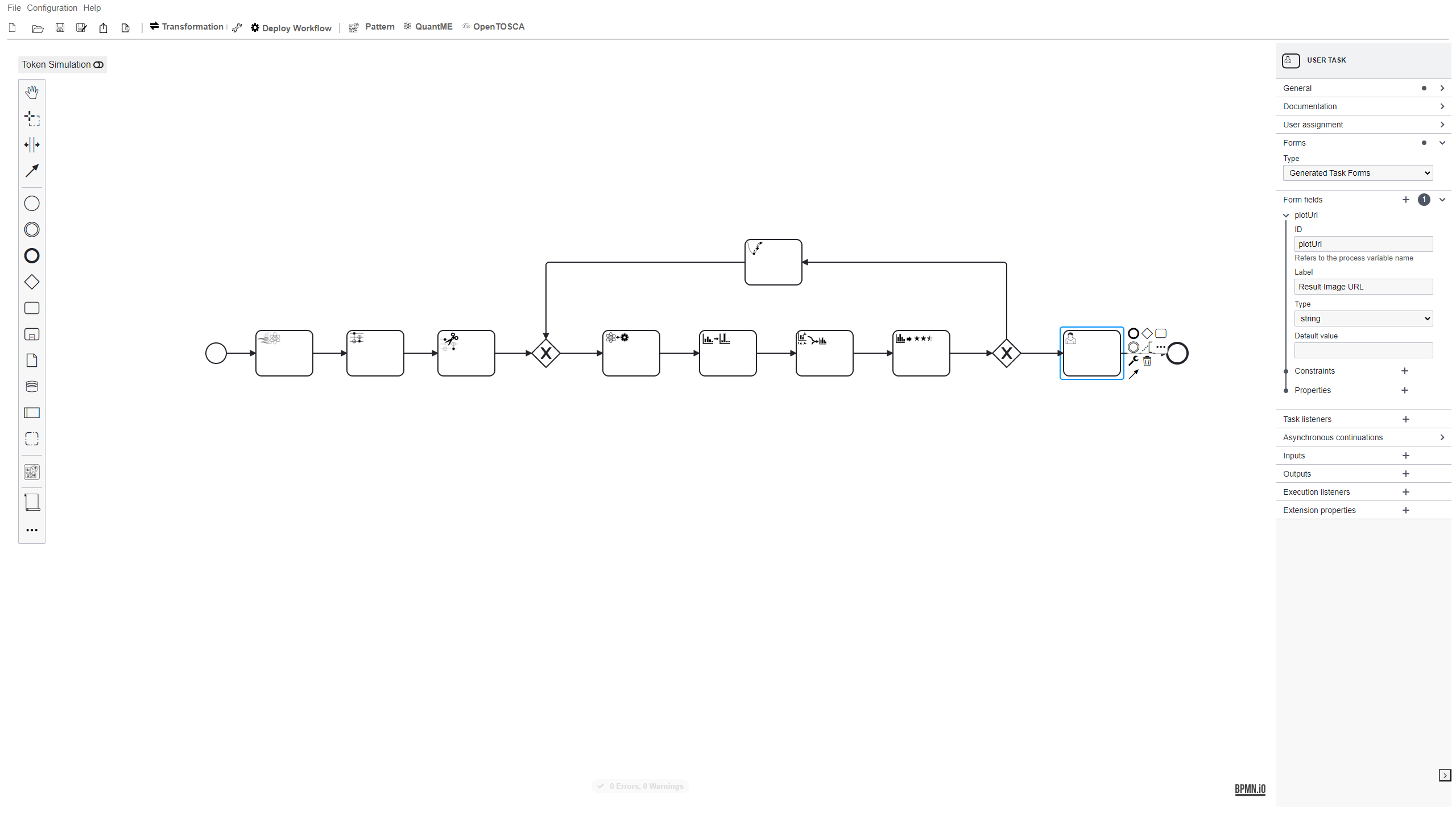 Modeler Configure Sequence Flow 2